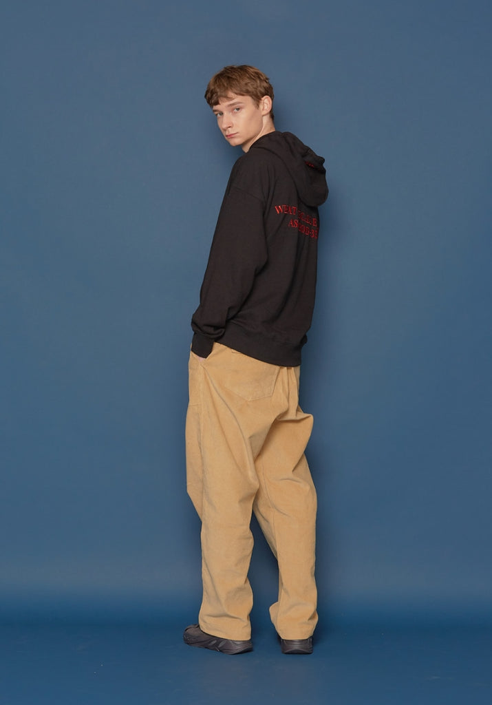 スローアシッド(SLOW ACID) Rose Embroidery Hoodie (BLACK)