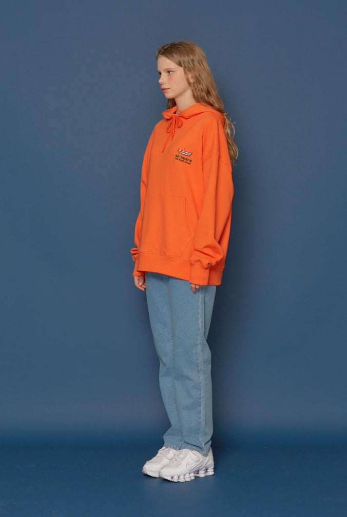 スローアシッド(SLOW ACID) Listen Up Hoodie (ORANGE)