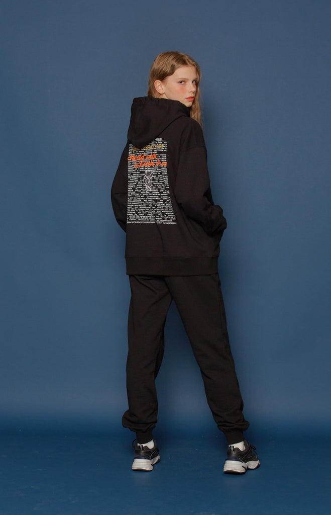 スローアシッド(SLOW ACID) Page Hoodie (BLACK)