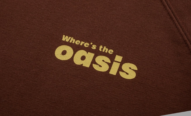 スローアシッド(SLOW ACID) Oasis Sweatshirt (BROWN)