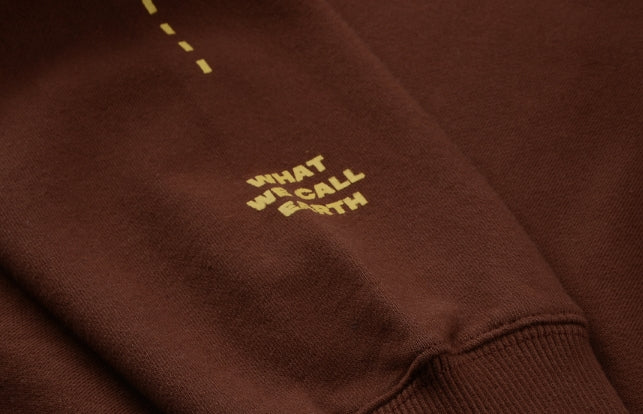 スローアシッド(SLOW ACID) Oasis Sweatshirt (BROWN)