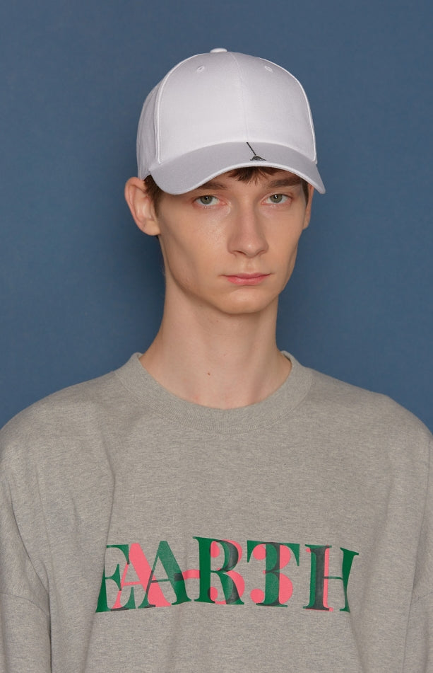 スローアシッド(SLOW ACID) Dash Line Cap (WHITE)