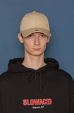スローアシッド(SLOW ACID) Dash Line Cap (BEIGE)