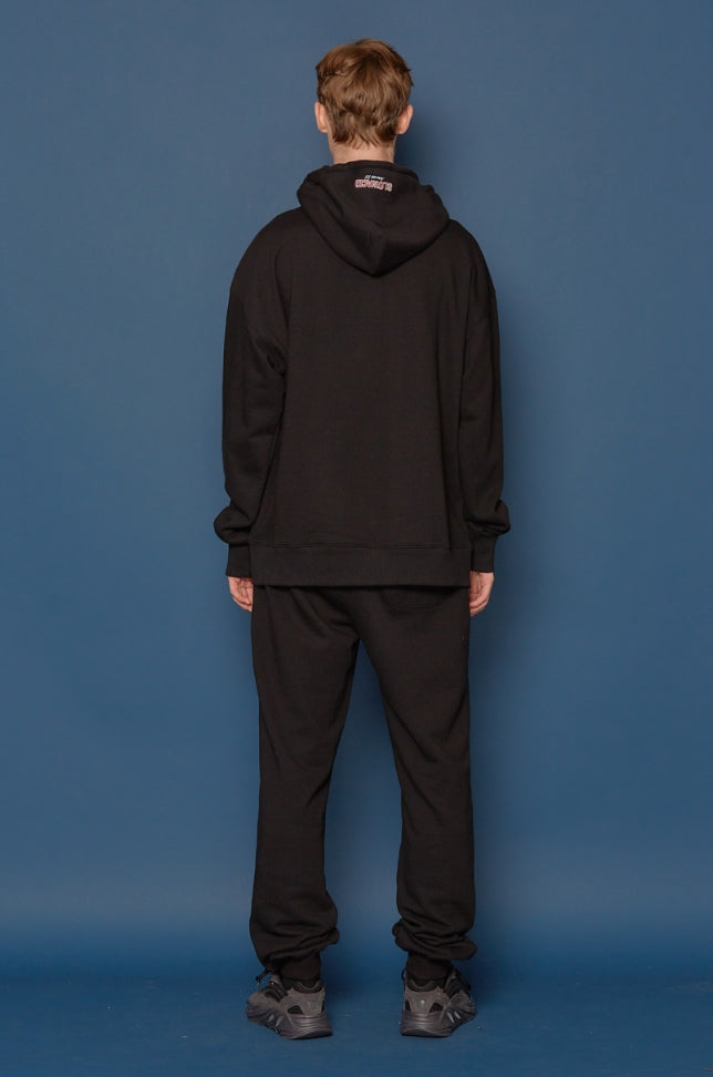 スローアシッド(SLOW ACID) 19FW Logo Hoodie (BLACK)