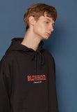 スローアシッド(SLOW ACID) 19FW Logo Hoodie (BLACK)