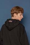 スローアシッド(SLOW ACID) 19FW Logo Hoodie (BLACK)