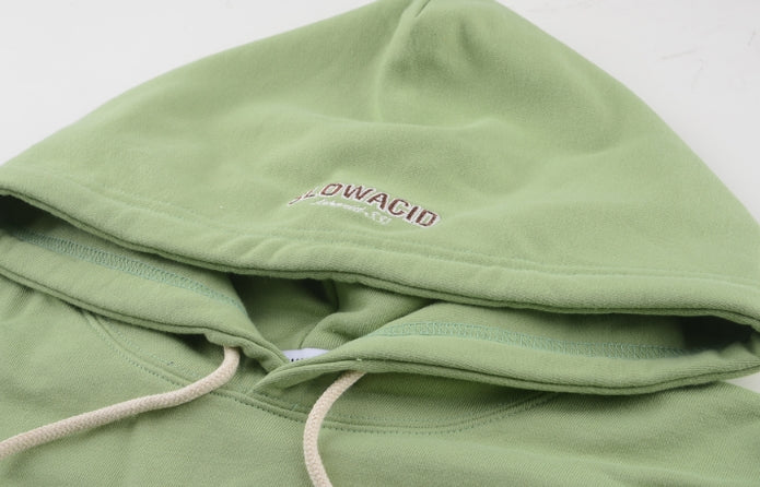 スローアシッド(SLOW ACID) 19FW Logo Hoodie (MINT)