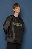 スローアシッド(SLOW ACID)Padding Sweatshirt (BLACK)