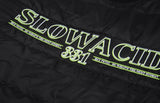 スローアシッド(SLOW ACID)Padding Sweatshirt (BLACK)