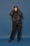 スローアシッド(SLOW ACID)19FW MA-1 Jumper (BLACK)