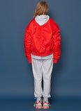 スローアシッド(SLOW ACID)19FW MA-1 Jumper (RED)