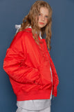 スローアシッド(SLOW ACID)19FW MA-1 Jumper (RED)