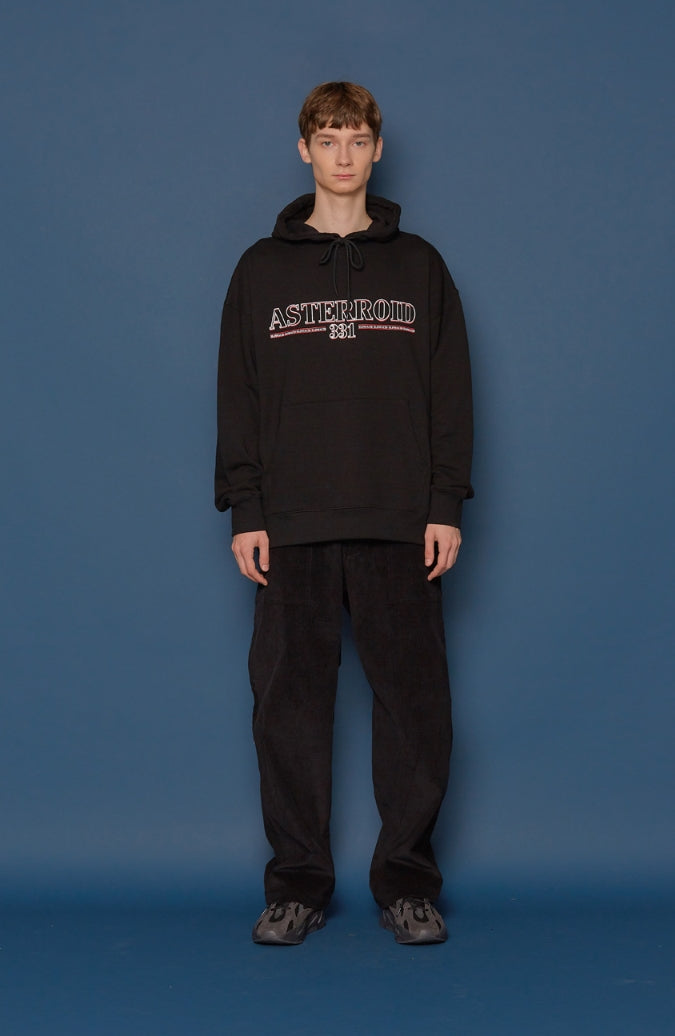 スローアシッド(SLOW ACID)Wide Corduroy Pants (BLACK)