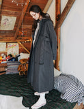 ダブルユーブイプロジェクト(WV PROJECT) ICONIC TRENCH COAT BLACK  JJOT7311