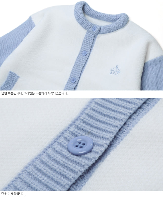 ダブルユーブイプロジェクト(WV PROJECT) AZIT OVERFIT CARDIGAN CREAM SYOT7300