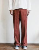 ダブルユーブイプロジェクト(WV PROJECT) PERRIS WIDE SLACKS REDBROWN CJLP7314