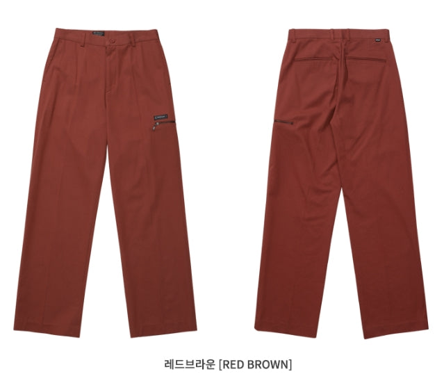ダブルユーブイプロジェクト(WV PROJECT) PERRIS WIDE SLACKS REDBROWN CJLP7314