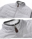 ダブルユーブイプロジェクト(WV PROJECT) DILL LINE REVERSIBLE FLEECE ZIPUP GRAY MJOT7296