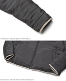 ダブルユーブイプロジェクト(WV PROJECT) DILL LINE REVERSIBLE FLEECE ZIPUP DARKGRAY MJOT7296