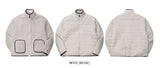ダブルユーブイプロジェクト(WV PROJECT) DILL LINE REVERSIBLE FLEECE ZIPUP BEIGE MJOT7296