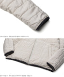 ダブルユーブイプロジェクト(WV PROJECT) DILL LINE REVERSIBLE FLEECE ZIPUP BEIGE MJOT7296