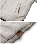 ダブルユーブイプロジェクト(WV PROJECT) DILL LINE REVERSIBLE FLEECE ZIPUP BEIGE MJOT7296