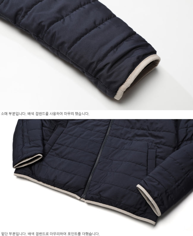 ダブルユーブイプロジェクト(WV PROJECT) DILL LINE REVERSIBLE FLEECE ZIPUP NAVY MJOT7296