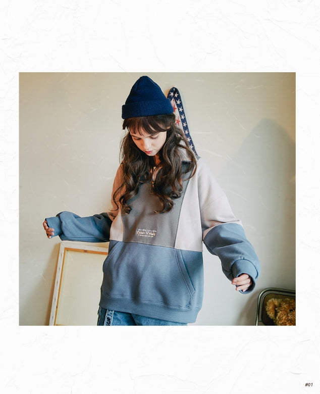 ダブルユーブイプロジェクト(WV PROJECT) TRIP ADVENTURE ANORAK BLUE GRAY MJMT7306