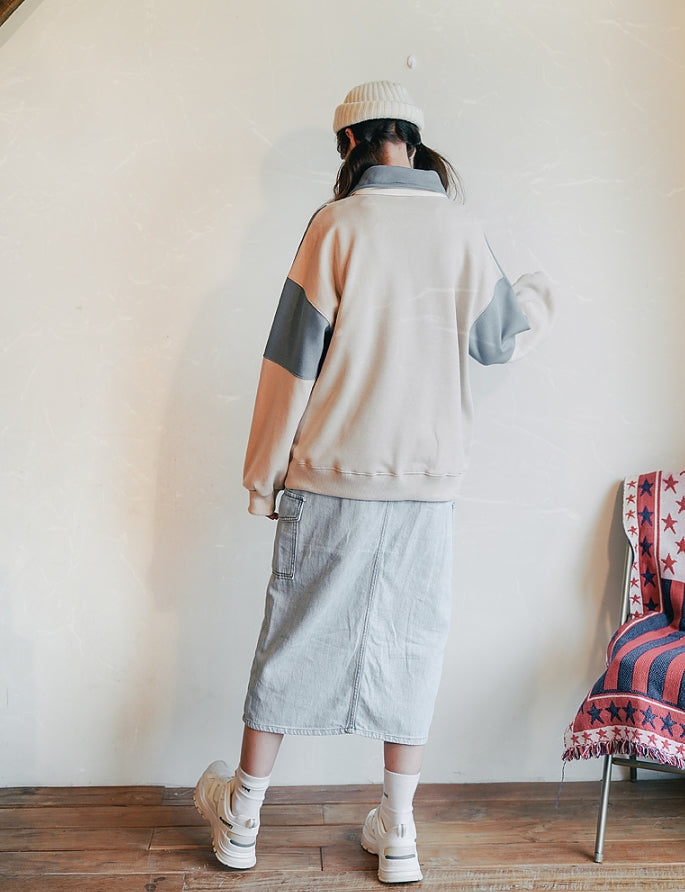 ダブルユーブイプロジェクト(WV PROJECT) TRIP ADVENTURE ANORAK LIGHT BEIGE MJMT7306