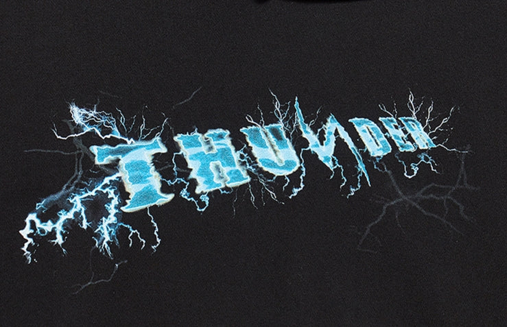 アクメドラビ(acme' de la vie) ADLV THUNDER HOODIE BLACK