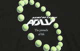 アクメドラビ(acme' de la vie) ADLV TENNIS BALL HOODIE BLACK