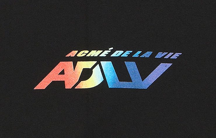 アクメドラビ(acme' de la vie) ADLV GLOBE HOODIE BLACK