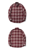 セイントペイン(SAINTPAIN) SP FLANNEL CHECK SHIRTS-RED