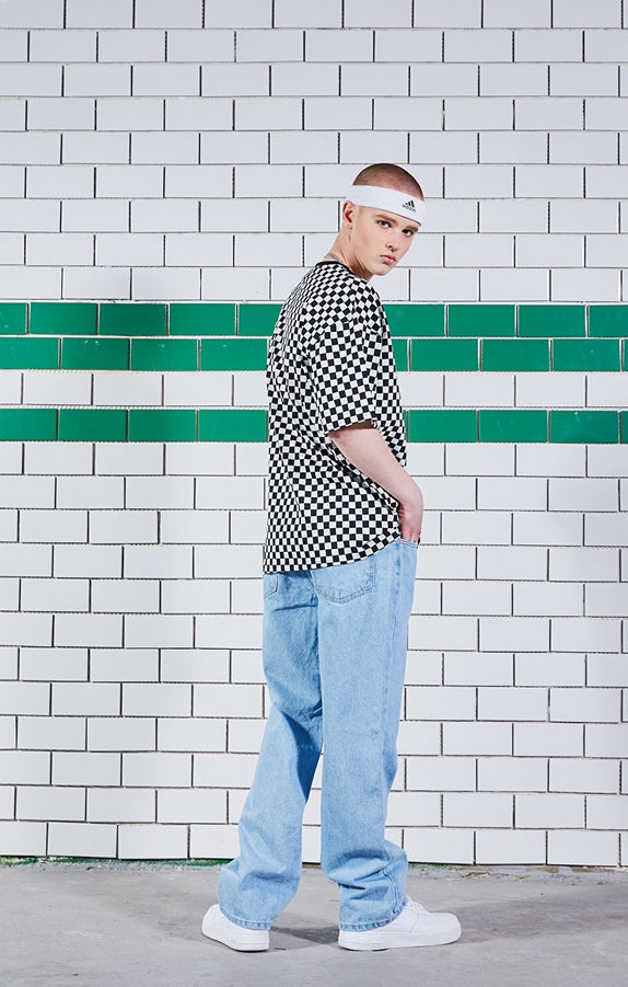 シディスコンマ(SHETHISCOMMA) LIGHT WIDE DENIM PANTS