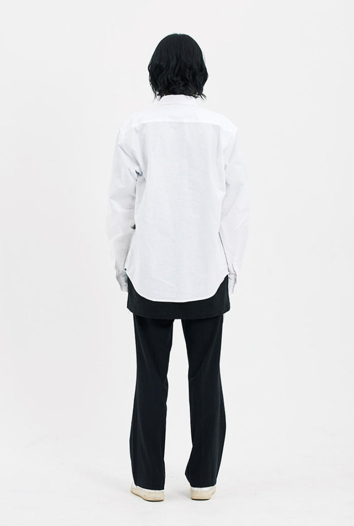 セイントペイン(SAINTPAIN)SP BASIC OXFORD SHIRTS-WHITE