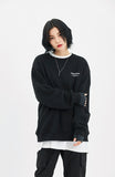 セイントペイン(SAINTPAIN)SP VARIATION LOGO CREW NECK-BLACK