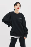 セイントペイン(SAINTPAIN)SP VARIATION LOGO CREW NECK-BLACK