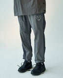 オベルー(OVERR) 19FW COLOR BLOCKED GRAY JOGGER PANTS