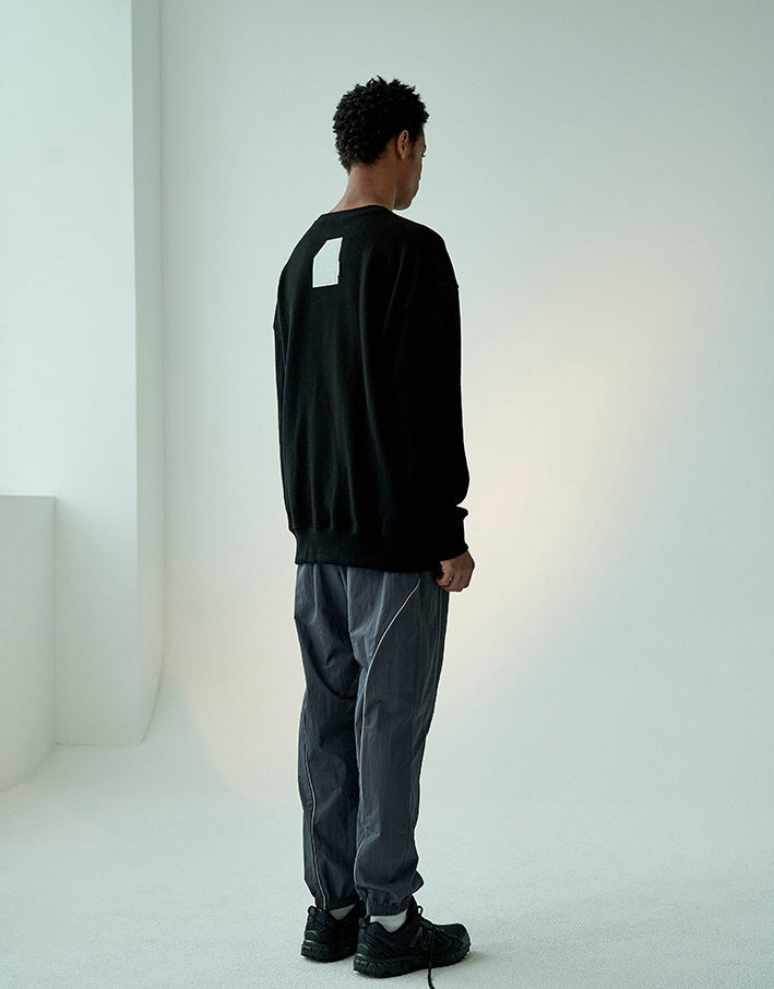 オベルー(OVERR)  19FW COLOR BLOCKED CHARCOAL JOGGER PANTS