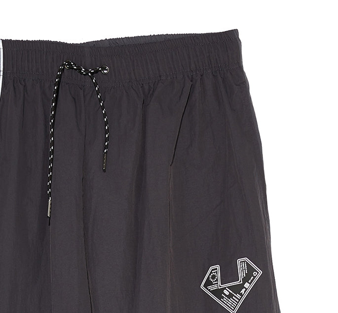 オベルー(OVERR)  19FW COLOR BLOCKED CHARCOAL JOGGER PANTS