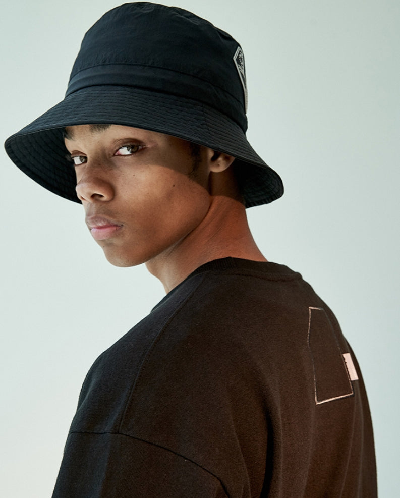 オベルー(OVERR) 19FW MANUAL PRINTING BLACK TEE