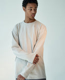 オベルー(OVERR)19FW OVR LOGO IVORY L/S TEE