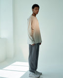 オベルー(OVERR)19FW OVR LOGO IVORY L/S TEE