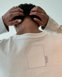 オベルー(OVERR)19FW OVR LOGO IVORY L/S TEE