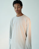 オベルー(OVERR)19FW OVR LOGO IVORY L/S TEE