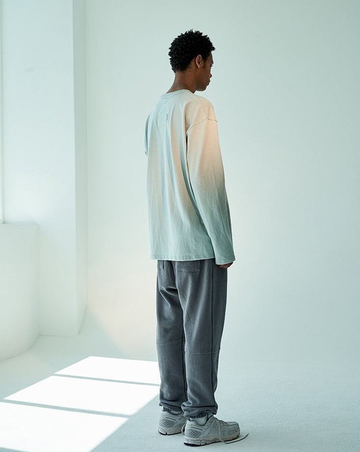 オベルー(OVERR)19FW OVR LOGO MINT LS TEE