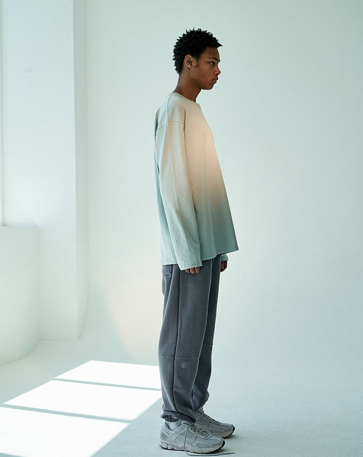 オベルー(OVERR)19FW OVR LOGO MINT LS TEE