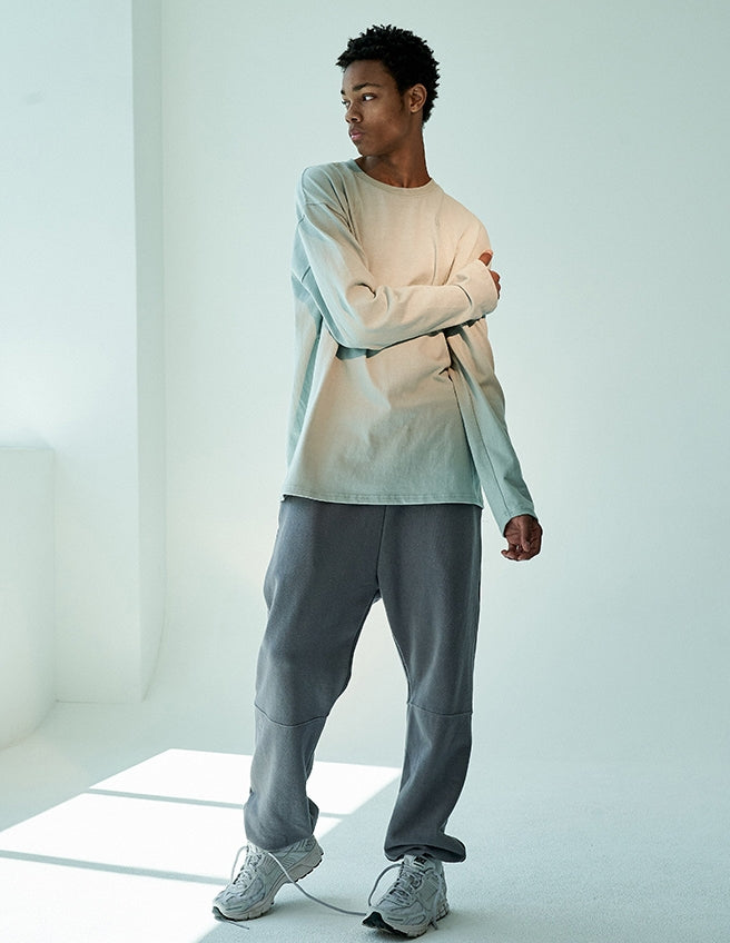 オベルー(OVERR)19FW OVR LOGO MINT LS TEE