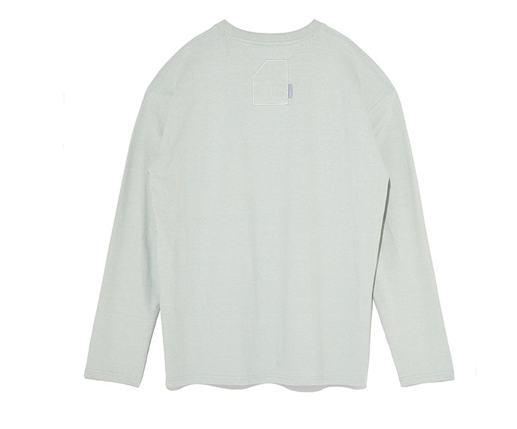 オベルー(OVERR)19FW OVR LOGO MINT LS TEE