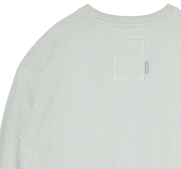 オベルー(OVERR)19FW OVR LOGO MINT LS TEE